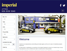 Tablet Screenshot of imperialservices.co.uk